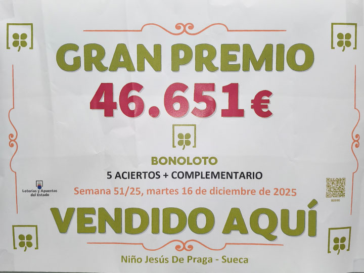 Mercalotería - GRAN PREMIO 5